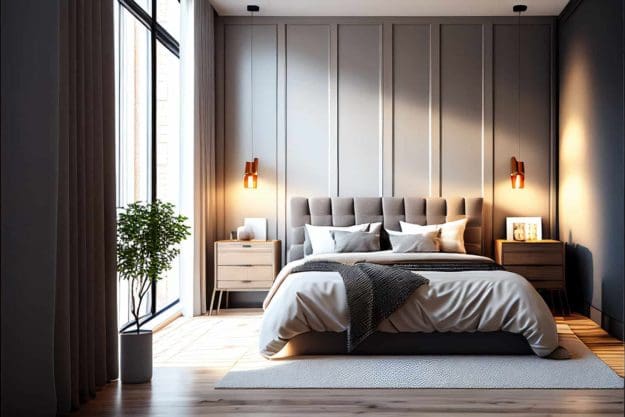 Safe Greys – Painting bedroom ideas