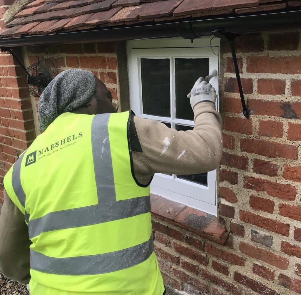painting a grade 2 listed building windows