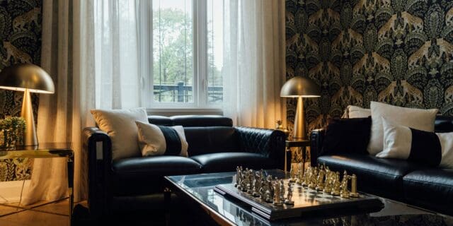 cosy living room ideas cosy living room ideas with patterned wallpaper and ambient lighting