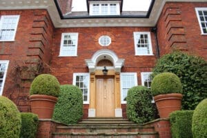 Exterior painting Grade 2 listed