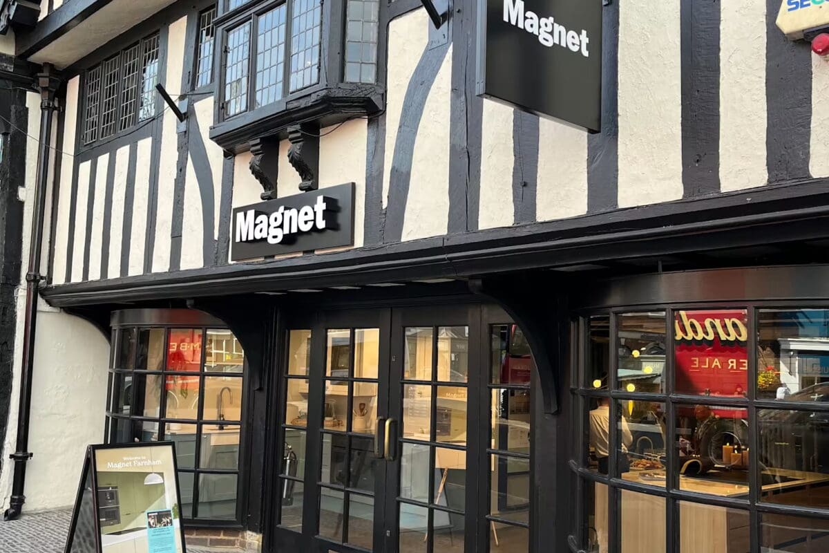 Commercial Renovation completed in Farnham for new Magnet Kitchens Store