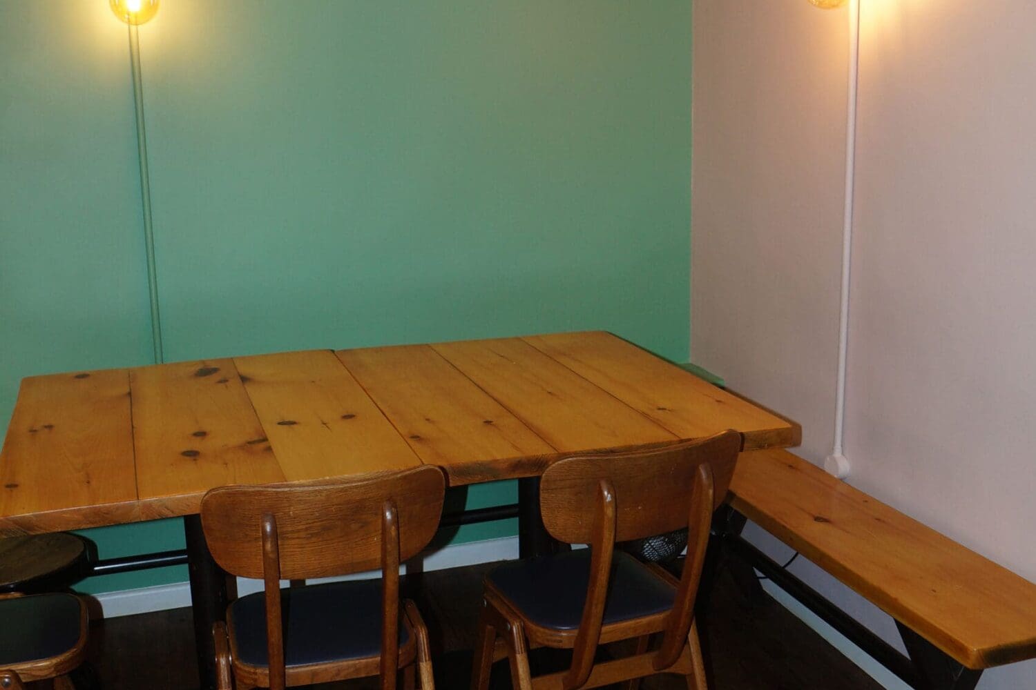 table and chairs refubishment for local cafe