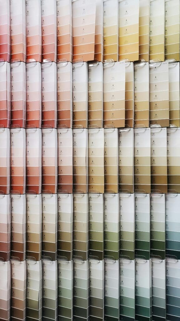 exterior paint colour selection